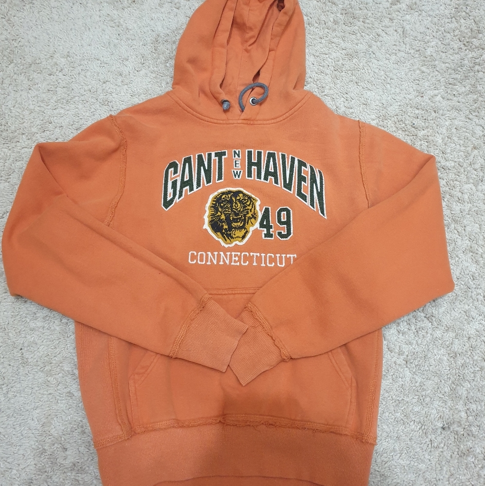 Gant orange hoodie